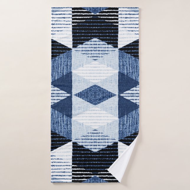 Répétition géométrique : Arrière - plan texturé. (Serviette de bain)