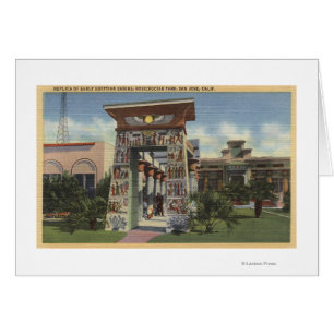 Réplique du sanctuaire égyptien, Parc Rosicrucian