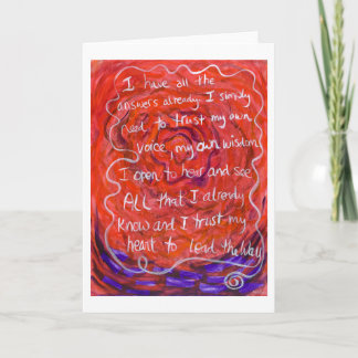 "Répond" à la carte de voeux