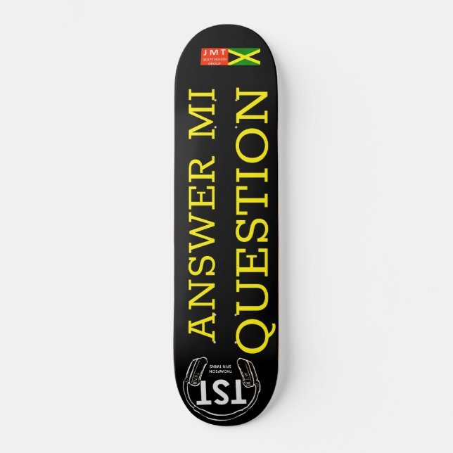 RÉPONDRE À MA QUESTION Skateboard (Recto)