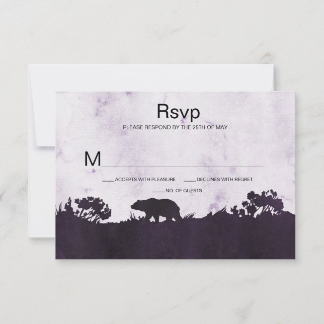 Réponse à l'invitation dans un paysage rustique vi (Devant)