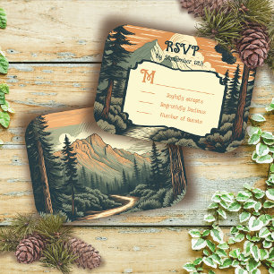 Réponse à une invitation de mariage à la montagne 