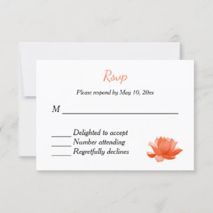 Réponse à une invitation de mariage hindou indien
