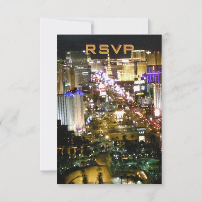 Réponse à une réception de mariage à Las Vegas (Devant)