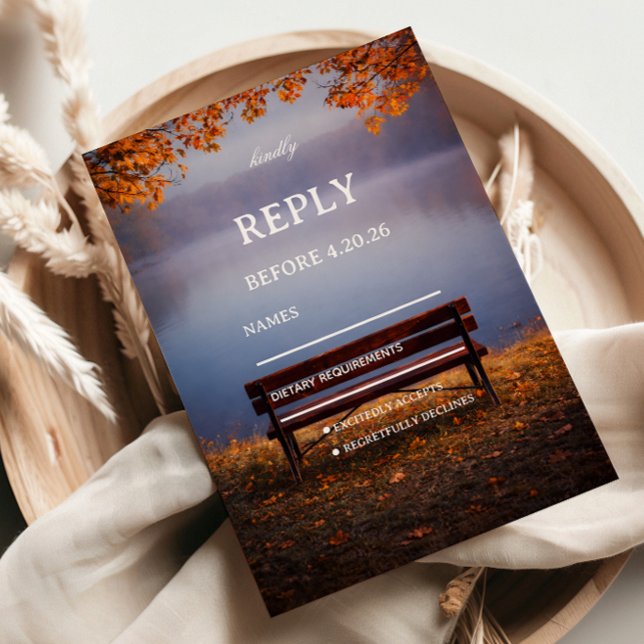 Réponse Banc du Lac d'Automne (Créateur téléchargé)