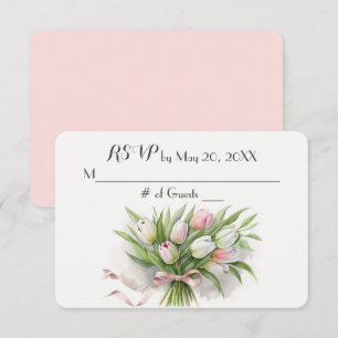 Réponse de bouquet de mariage aux tulipes