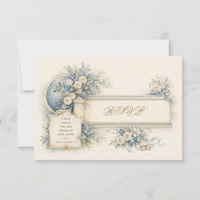 Réponse de Cantique des Cantiques pour mariage cat (Devant)