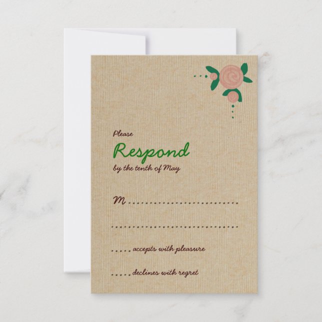 Réponse de germe floral rustique (Devant)