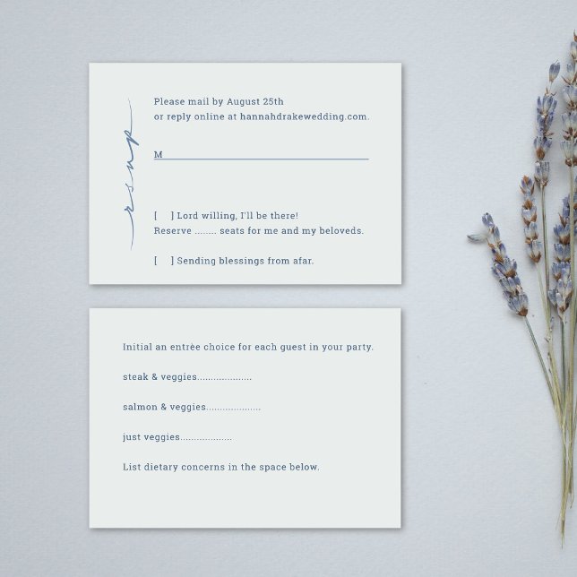 Réponse de mariage avec choix d'entrée (Créateur téléchargé)