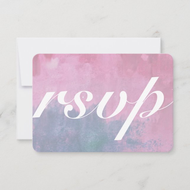 Réponse de mariage bordeaux et marine avec options (Devant)