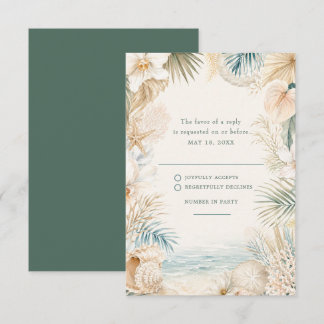 Réponse de mariage élégant sur la plage côtière
