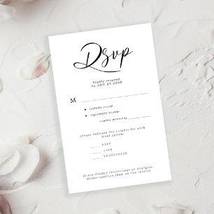 Réponse du mariage budgétaire options de repas sim