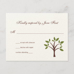 Réponse du Mariage de l'arbre feuillu