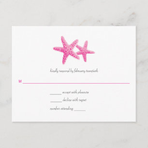 Réponse du Mariage Starfish Pair