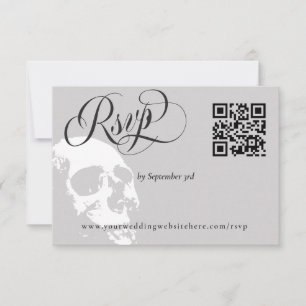 Réponse en ligne pour un mariage Halloween avec un