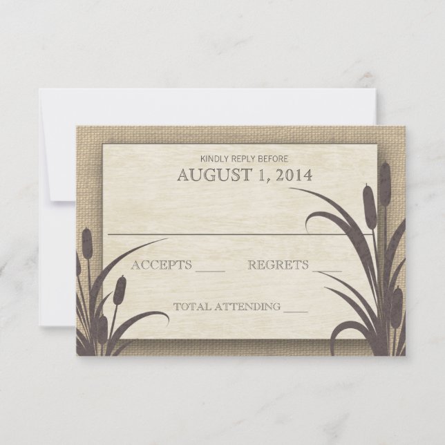 Réponse Mariage de Cattails Lake (Devant)