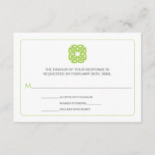 Réponse Mariage moderne inspirée par Celtic