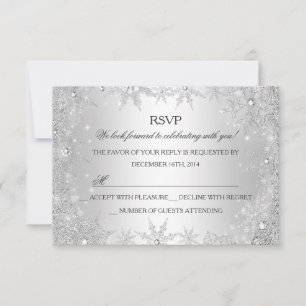 Réponse pour la fête de Noël Silver Winter Wonderl