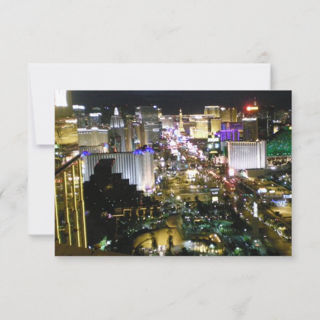 Réponse pour la réception de Las Vegas (Devant)