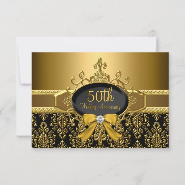 Réponse pour le 50e anniversaire de mariage Black  (Devant)