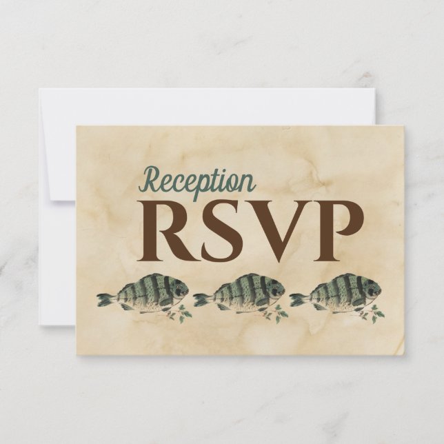 Réponse pour le dîner de réception sur les poisson (Devant)