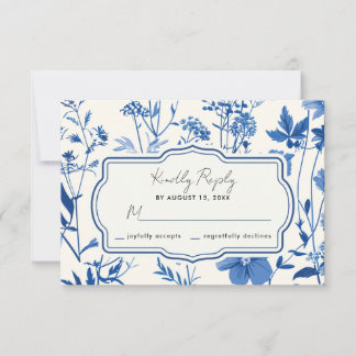 Réponse pour mariage aux fleurs sauvages bleues ru