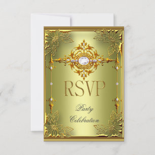 Réponse RSVP Elite Avocat Vert Or