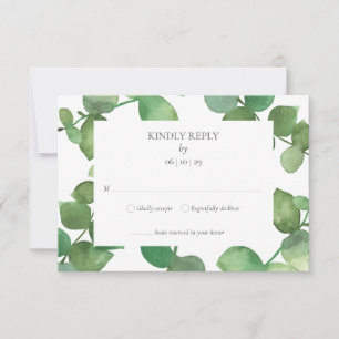 Réponse RSVP Floralité d'Eucalyptus