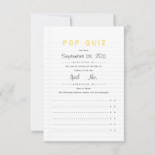 Réponse RSVP pour Invitation de Mariage de Carnet