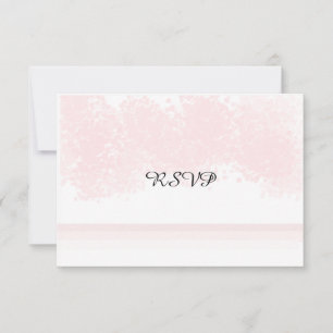 Réponse RSVP Rose Pâle