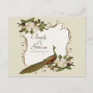 Réponse RSVP - Tourbillons Peacock et Magnolia Vin