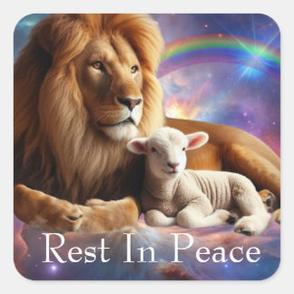 Repos Céleste En Paix Stickers Animaux