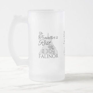 Repos du voyageur - Mug en verre dépoli