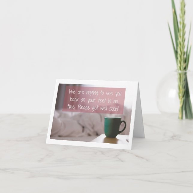 REPOS REPOS RECOVER-OBTENIR BIENTÔT CARTE (Devant)