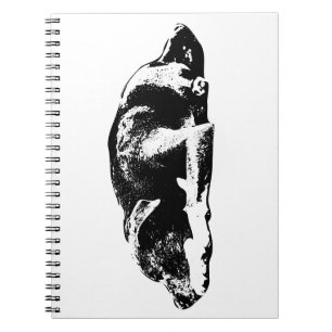 Repose d'un Carnet d'art monochrome de mélange de