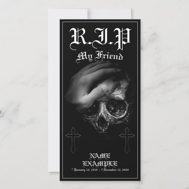 Repose en paix, mon ami (Devant)