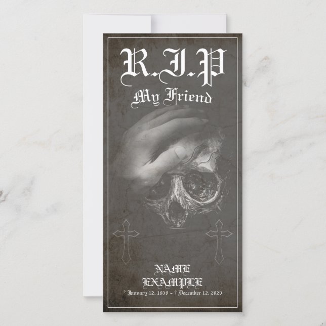 Repose en paix mon ami - vintage (Devant)