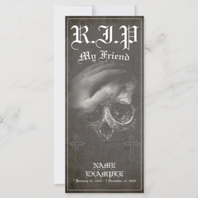 Repose en paix mon ami - vintage (Devant)