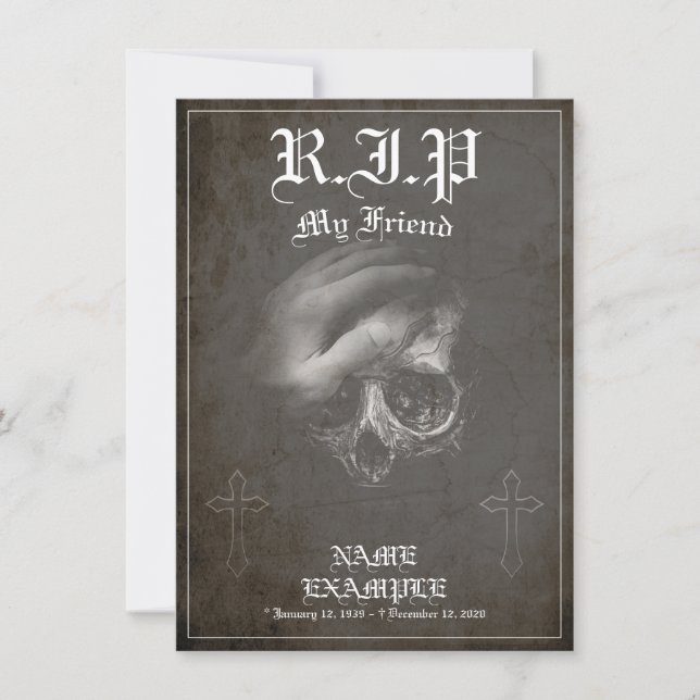 Repose en paix mon ami - vintage (Devant)