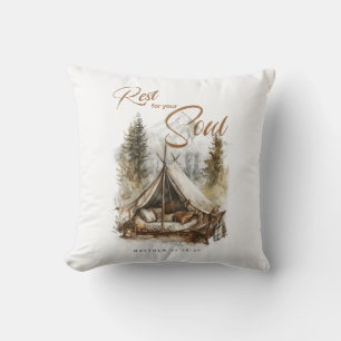 Repose Pour Ton Âme Christian Boho Coussin Décor