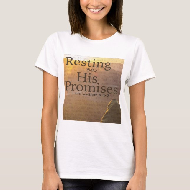 Repose sur ses promesses T-shirt à manches longues (Devant)