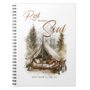 Repose-toi sur ton âme Christian Boho Journal
