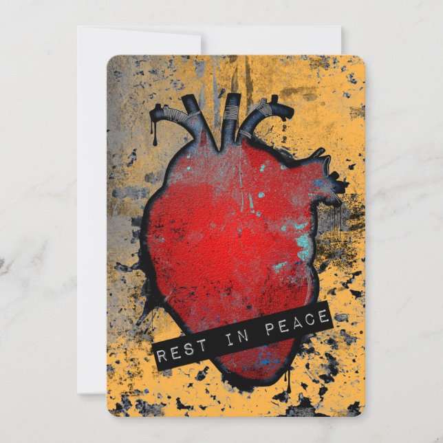 reposer en paix coeur anatomique (Devant)