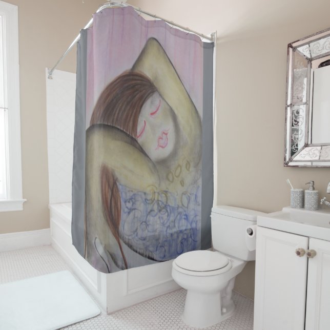 REPOSER rideau de douche | m3galleryStudio (En situation)