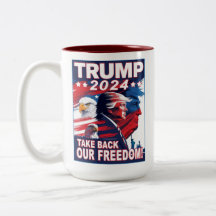 Reprenez notre liberté Trump Patriotique 2024 Mug