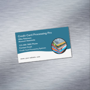Représentant des services de traitement de cartes