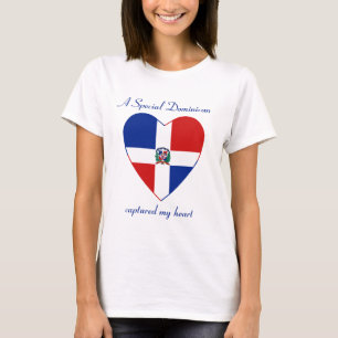 Représentant dominicain. T-shirt d'amoureux de