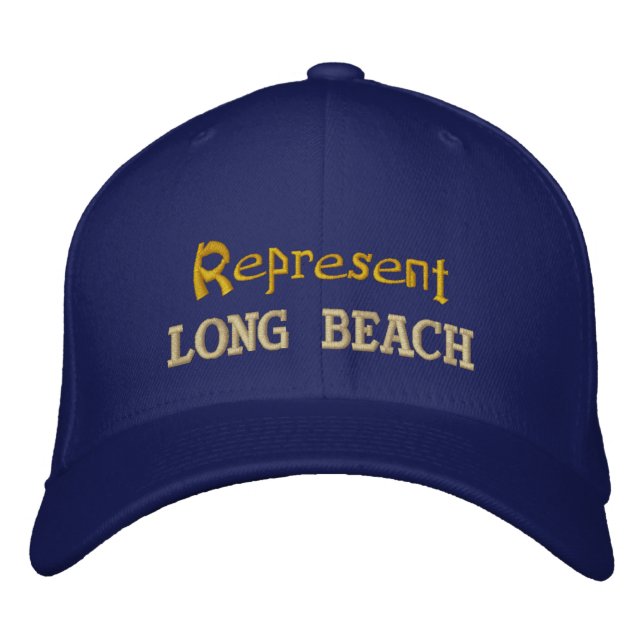 Représenter le Casquette Long Beach (Devant)