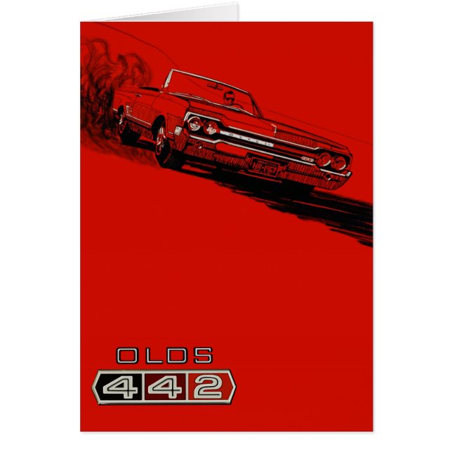 reproduction d'affiche 1964 Oldsmobile 442 (Devant)