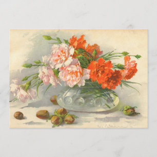 Reproduction de carte d'invitation de Catherine